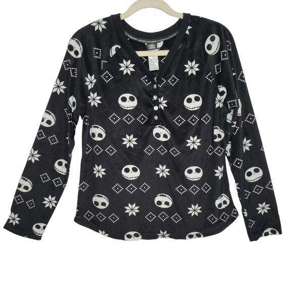 Disney Tim Burton's Night Before Christmas Sleep Top Medium - Picture 1 of 6